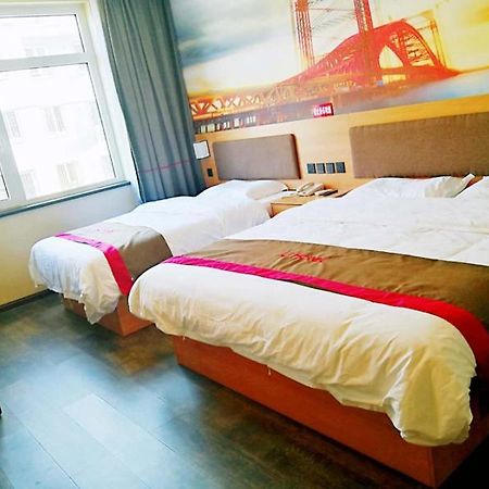 Thank Inn Chain Hotel Hebei Qinhuangdao Changli County Dongshan Garden Exterior foto