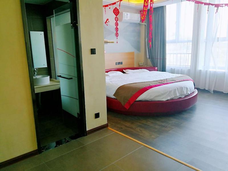 Thank Inn Chain Hotel Hebei Qinhuangdao Changli County Dongshan Garden Exterior foto