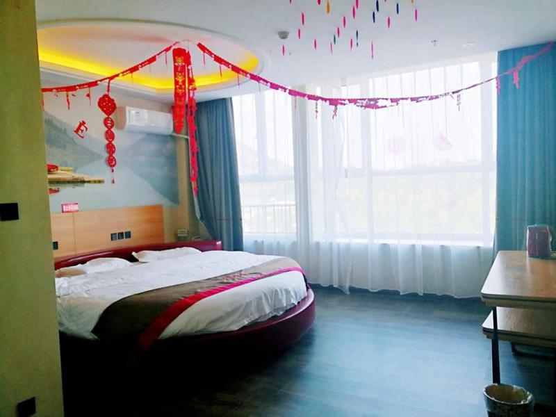 Thank Inn Chain Hotel Hebei Qinhuangdao Changli County Dongshan Garden Exterior foto